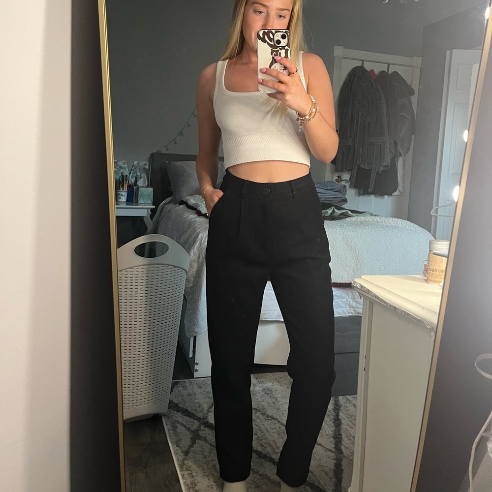 Black Work Pants